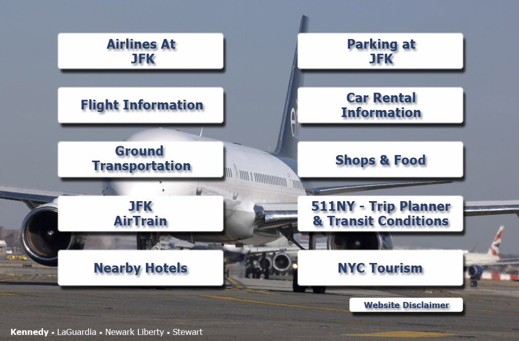 Jfk Information Kiosk Home